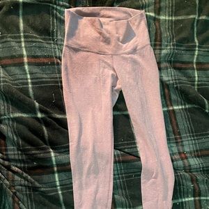 Pink/purple work out leggings